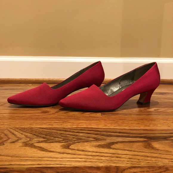 Nine West Shoes - Nine West Red Heels Size: 7 1/2